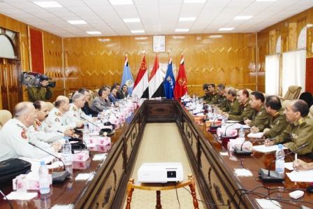 جانب من الاجتماع المشترك أمس